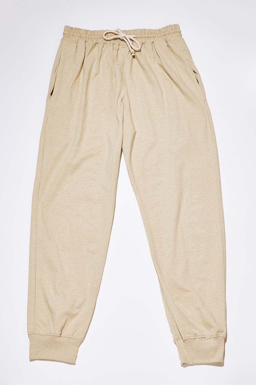harvest-and-mill-organic-cotton-joggers-undyed-tan-green-1